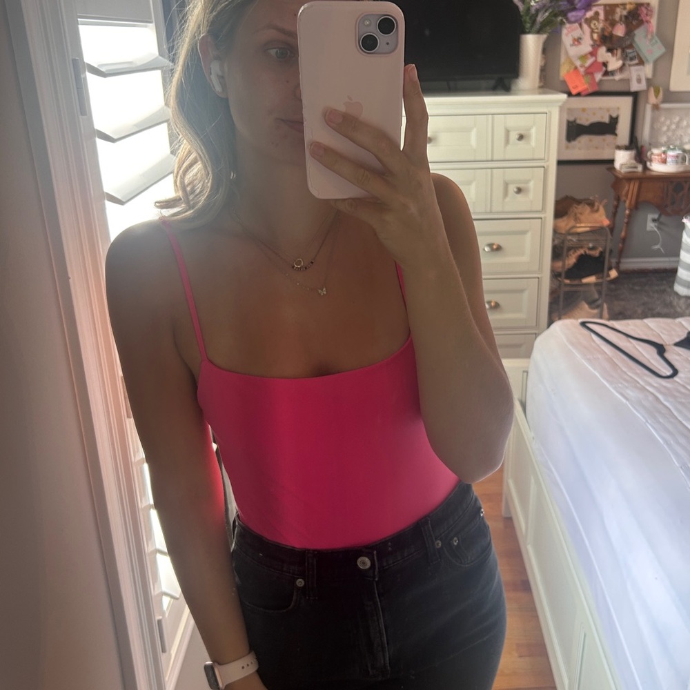 Dynamite Hot Pink Bodysuit